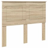 vidaXL Hoofdbord Sonoma Eiken 100 cm Geconstrueerd hout