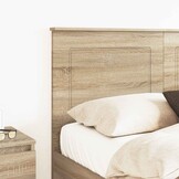 vidaXL Hoofdbord Sonoma Eiken 100 cm Geconstrueerd hout