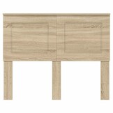 vidaXL Hoofdbord Sonoma Eiken 100 cm Geconstrueerd hout