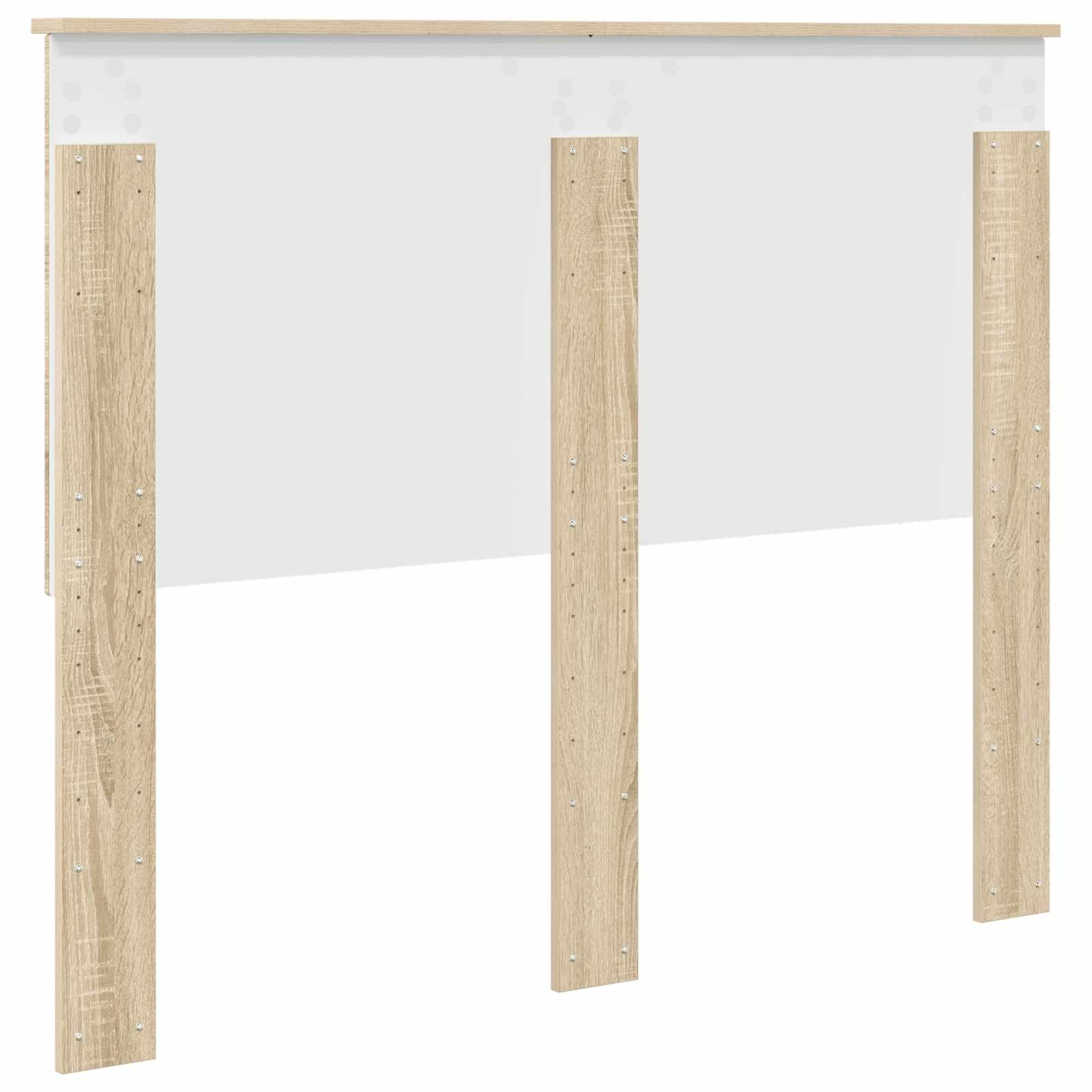 vidaXL Hoofdbord Sonoma Eiken 100 cm Geconstrueerd hout