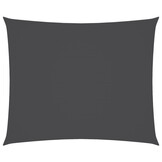 vidaXL Zonnescherm rechthoekig 5x6 m oxford stof antracietkleurig
