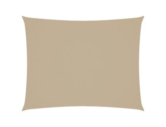 vidaXL Zonnescherm rechthoekig 3x6 m oxford stof beige