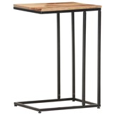 vidaXL Bijzettafel 35x45x65 cm massief hout