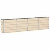 Plantenbak Staal Ivoor 160x40x75 cm - 54% Korting