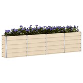 Plantenbak Staal Ivoor 160x40x75 cm - 54% Korting