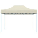 vidaXL Partytent inklapbaar 3x4 m staal crème