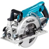 Makita DRS780Z accu-handcirkelzaag, 65 mm, 2 x 18 V (zonder accu, zonder oplader), blauw/zwart