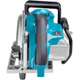 Makita DRS780Z accu-handcirkelzaag, 65 mm, 2 x 18 V (zonder accu, zonder oplader), blauw/zwart