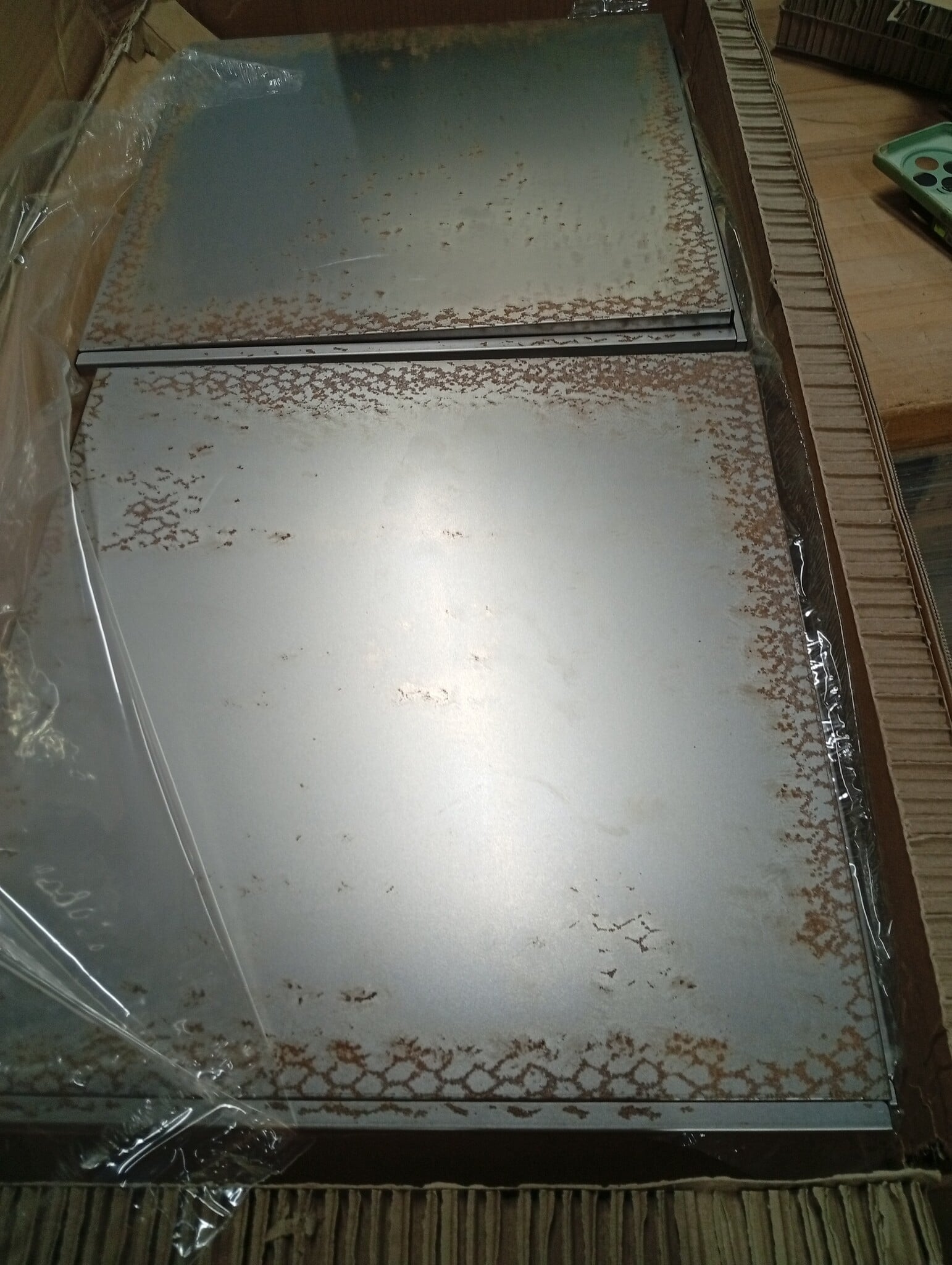 vidaXL Plantenbak roestig 280x40x40 cm weervast staal