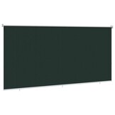 vidaXL Buitenrolgordijn 90% UV-blok Donkergroen 300 x 230 cm HDPE