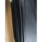 vidaXL Plantenbak 200x40x80 cm koudgewalst staal zwart
