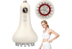 Elektrisch Anti-Cellulitis Massageapparaat met EMS & Warmte - 39% Korting!