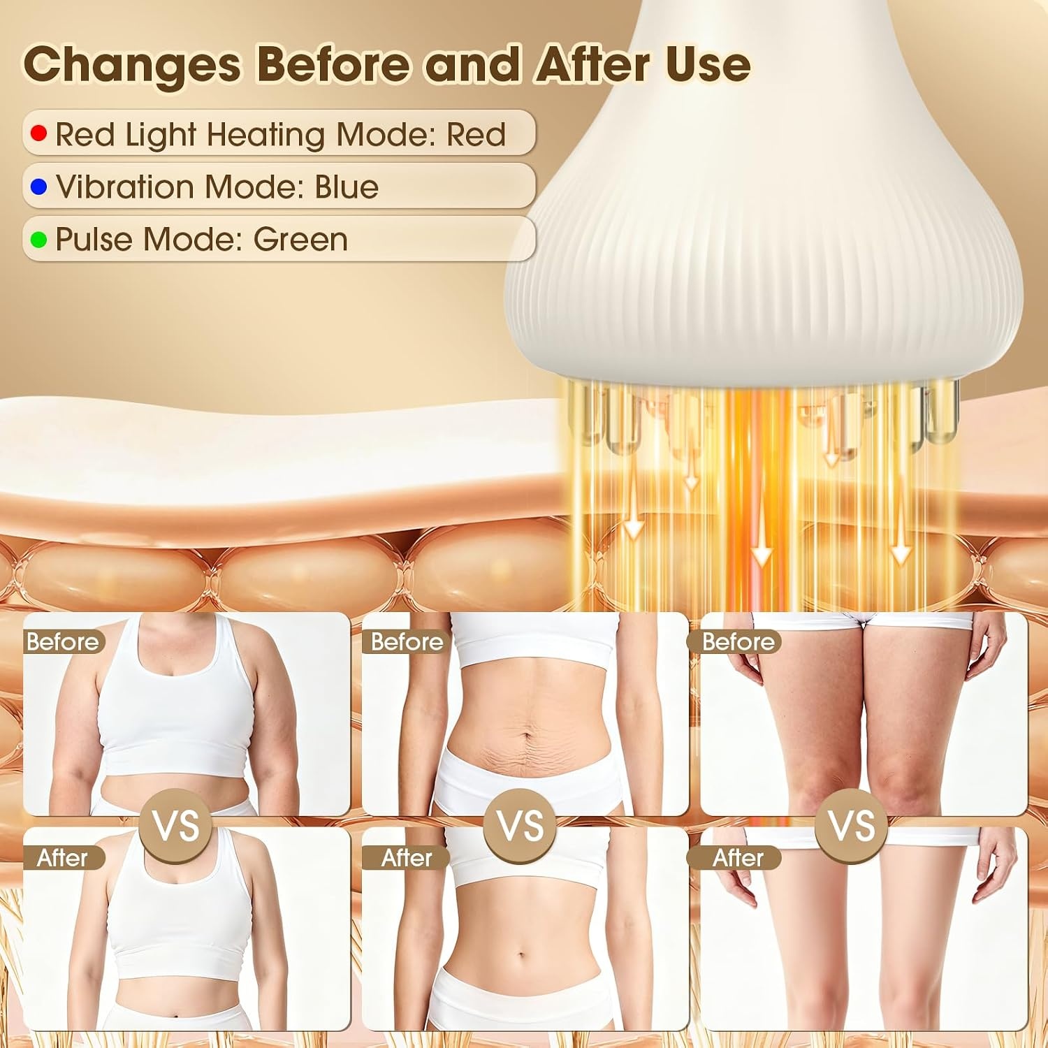 Elektrisch Anti-Cellulitis Massageapparaat 9 standen EMS Microstroom 33% Korting