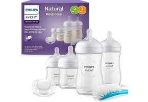 Babyfles Cadeauset Pasgeboren 0-12m | 33% Korting | Natural Response Speen