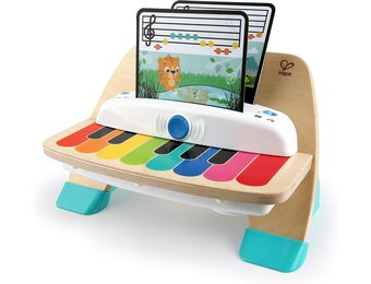 Houten Baby Piano met Magische Touch - Muzikaal Speelgoed 33%