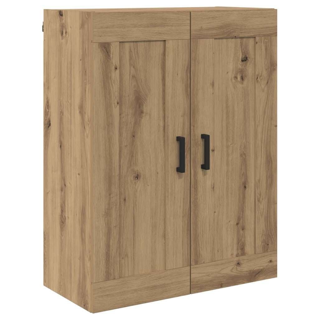 vidaXL Wandkast Artisan Eiken - 69,5x34x90 cm - Bewerkt hout - 59% Korting