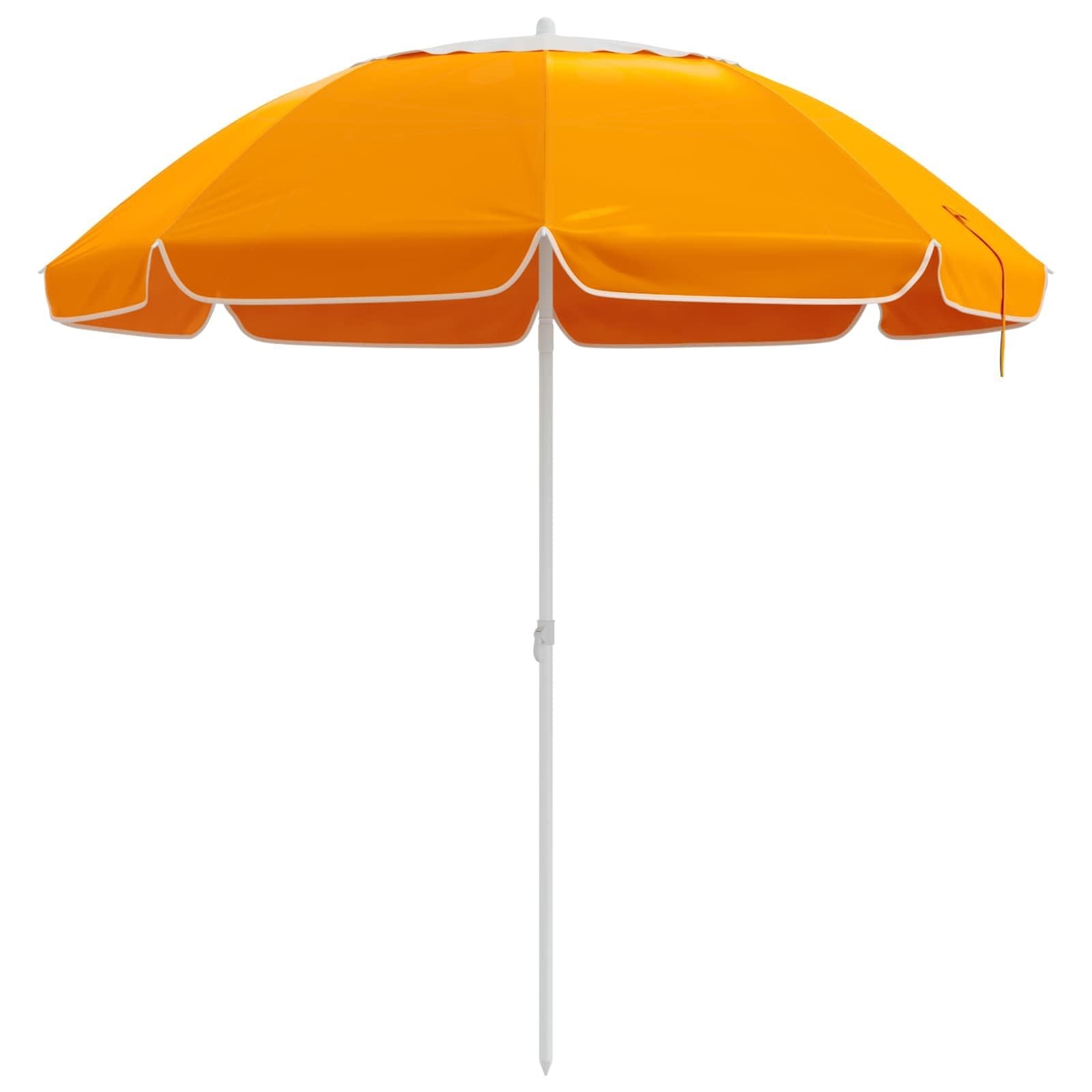 VidaXL Tuinparasol 180 cm Oranje Polyester - 33% Korting