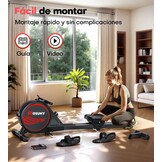 Roeitrainer voor thuis met 16 Weerstandsniveaus | Magnetisch | Max. 160kg | 30% Korting