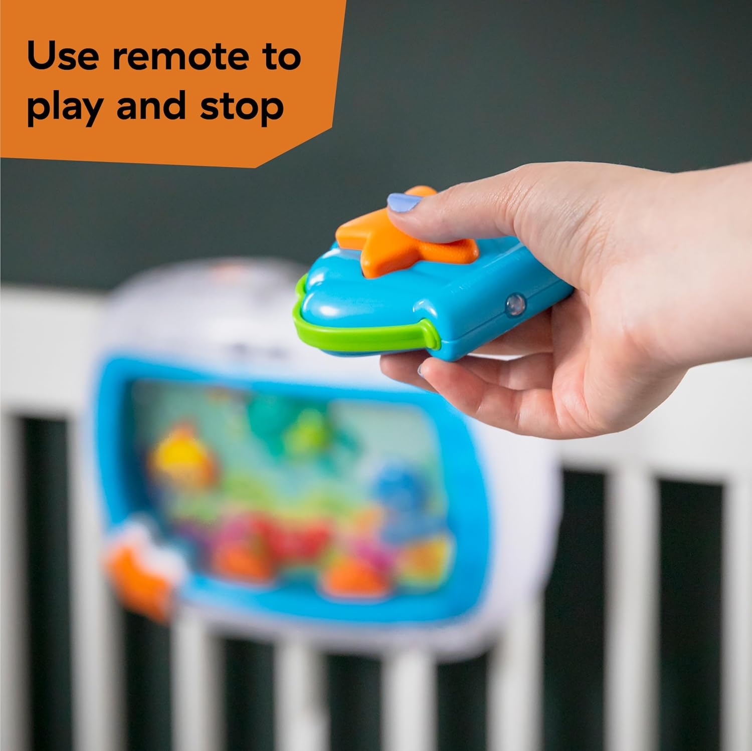 Baby Einstein Sea Dreams Soother Bedlampje met Afstandsbediening Multikleur