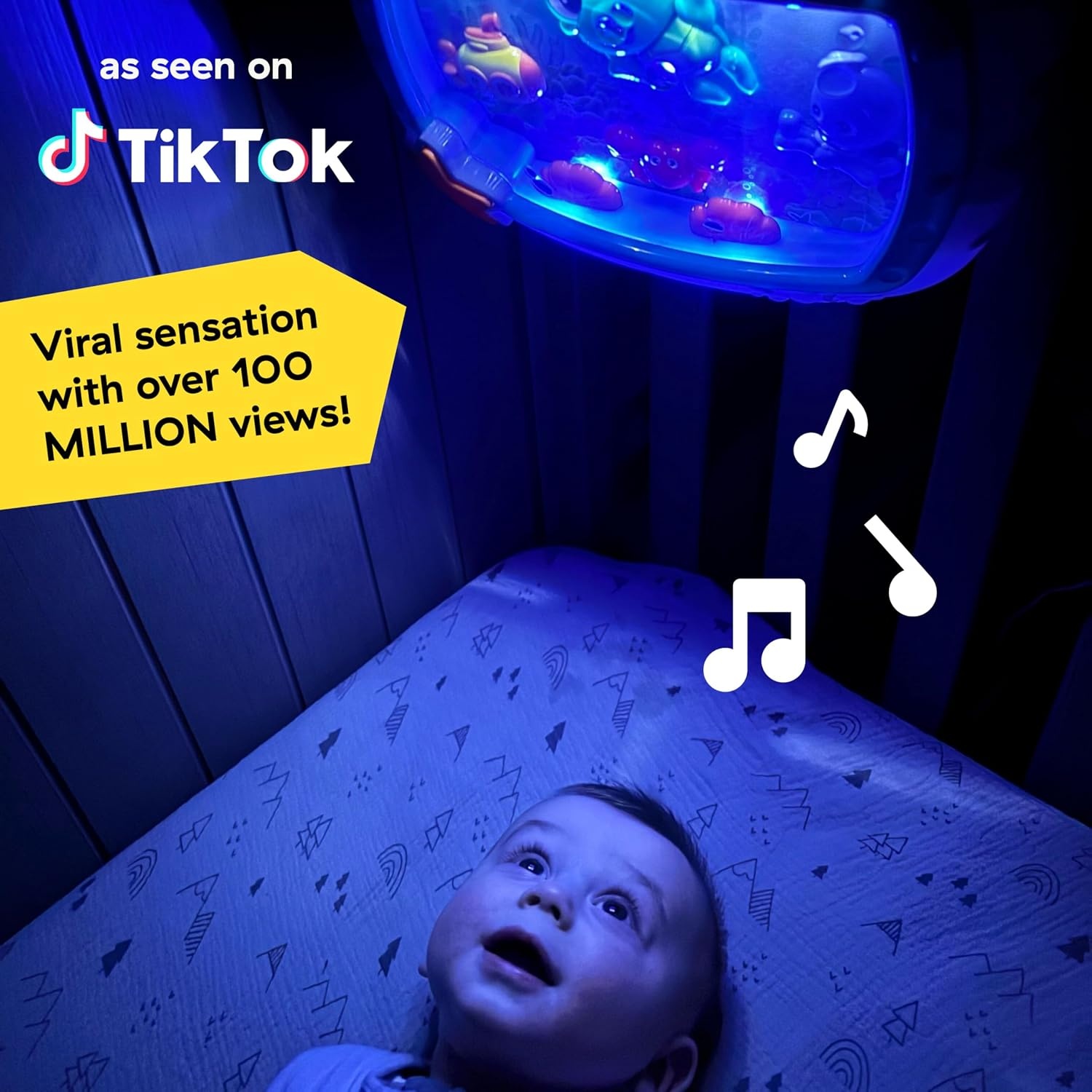 Baby Einstein Sea Dreams Soother Bedlampje met Afstandsbediening Multikleur