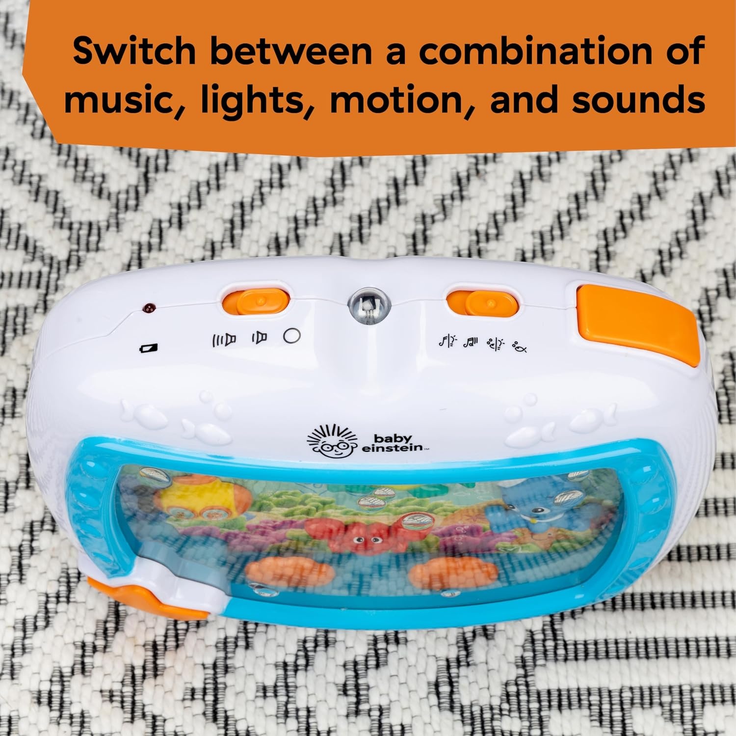 Baby Einstein Sea Dreams Soother Bedlampje met Afstandsbediening Multikleur