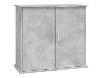 vidaXL Aquariumstandaard Betongrijs 81x36x73 cm Bewerkt hout