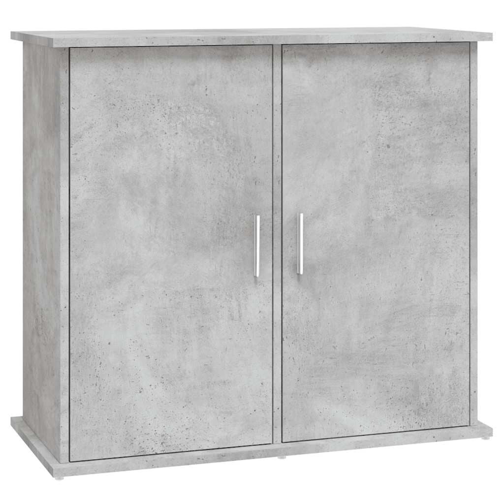 vidaXL Aquariumstandaard Betongrijs 81x36x73 cm Bewerkt hout