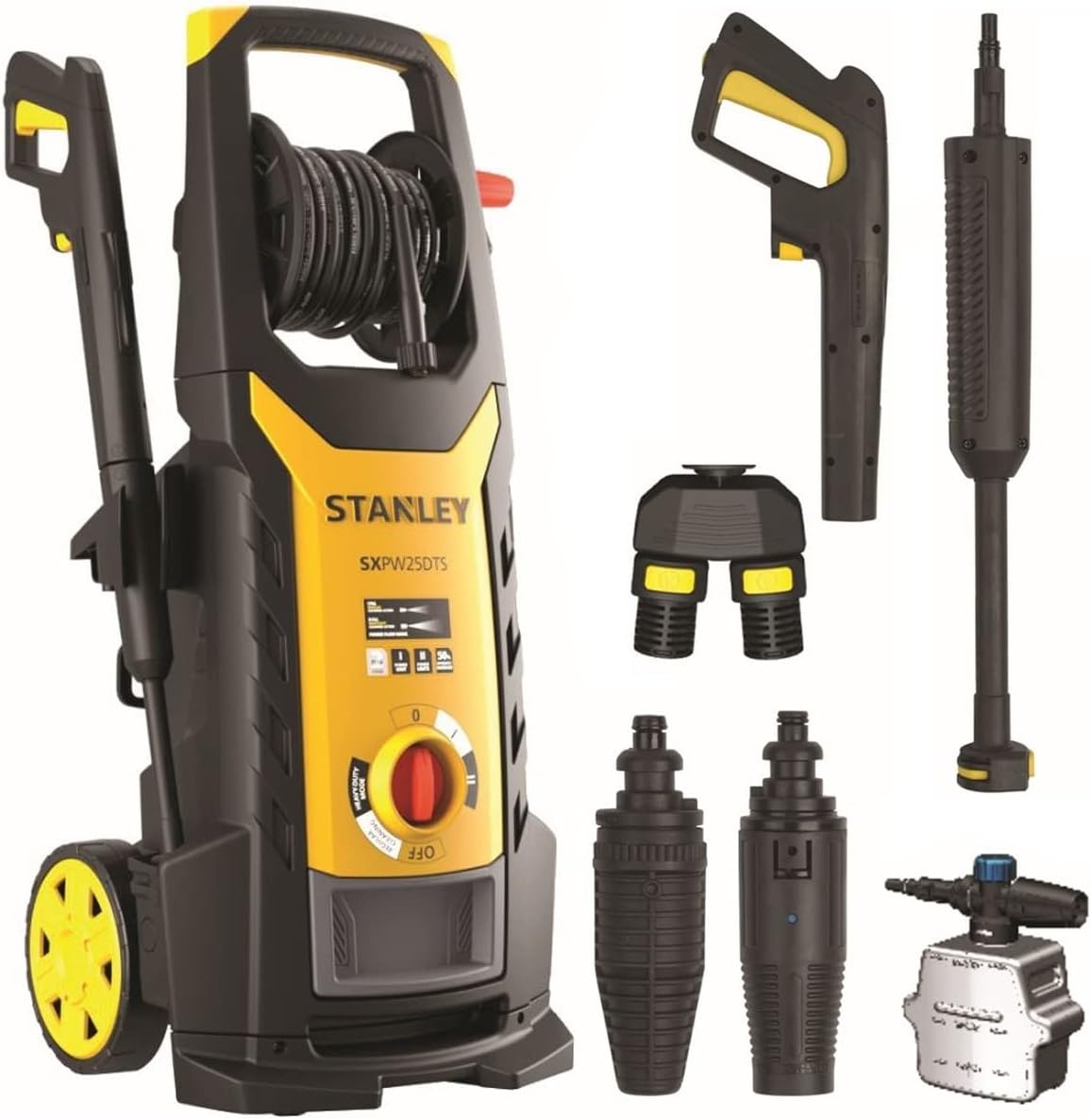 Koudwater Hogedrukreiniger Stanley 150 bar - 60% Korting