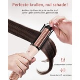 Automatische Krultang, Roterende Krultang met Negatieve Ionen Krulstang Anti-Verbranding Snel Verwarmend 4 Instelbare Temperatuur, Haarkruller, Intelligent, Snel Verwarmen