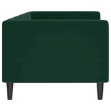 vidaXL Slaapbank 80x200 cm fluweel donkergroen