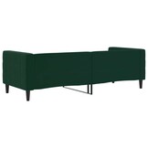 vidaXL Slaapbank 80x200 cm fluweel donkergroen