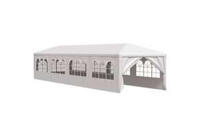 vidaXL Partytent 3x12 m Wit - 35% Korting