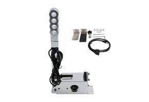 USB Handrem Sim Racing PC Zilver - 34% Korting