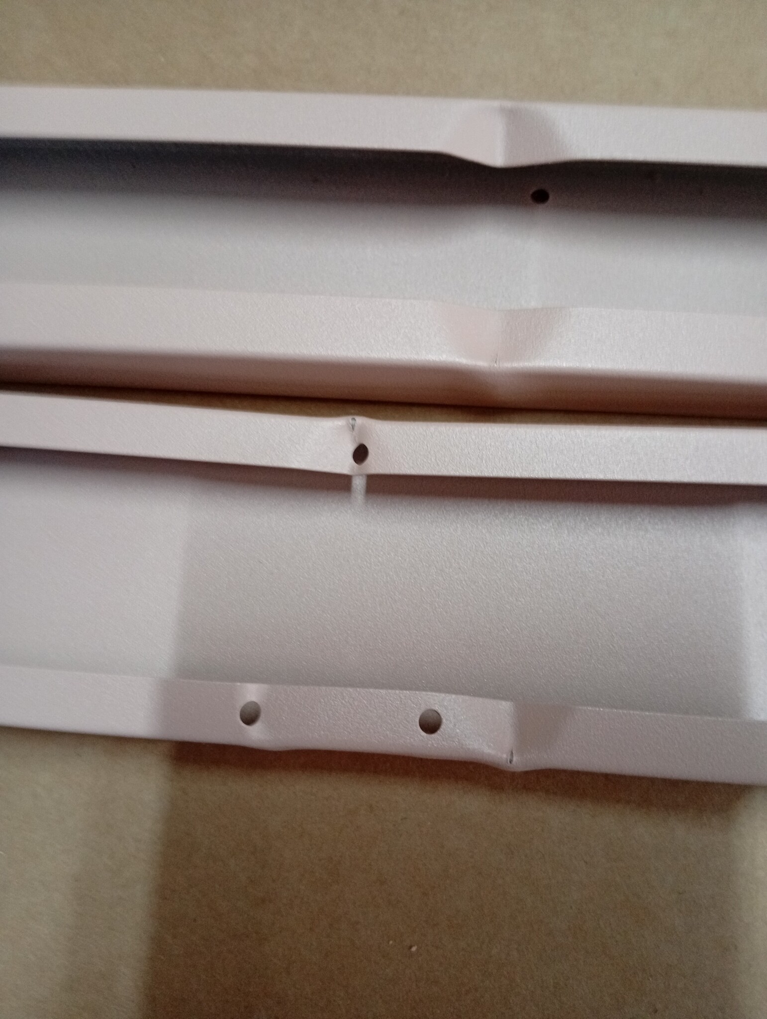 VidaXL Dressoir Roze Staal 68,5x38,5x123,5 cm - 55% Korting