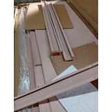 VidaXL Dressoir Roze Staal 68,5x38,5x123,5 cm - 55% Korting