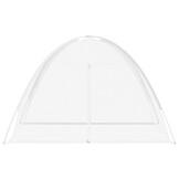 vidaXL Klamboe met deuren Mongolia 220 gaas 200x200x130 cm wit