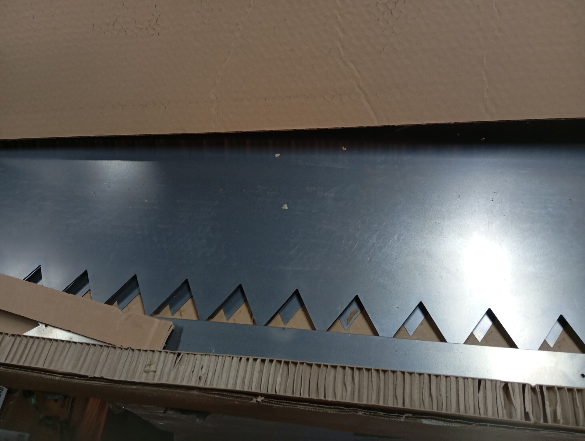 vidaXL Gazonranden 20 pcs Bruin 100 x 0.5 x 30 cm Cortenstaal