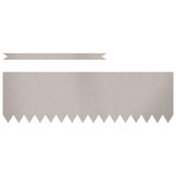vidaXL Gazonranden 20 pcs Bruin 100 x 0.5 x 30 cm Cortenstaal