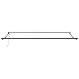 Markies Antraciet 5 x 3 m Metaal