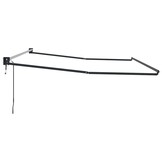 Markies Antraciet 5 x 3 m Metaal