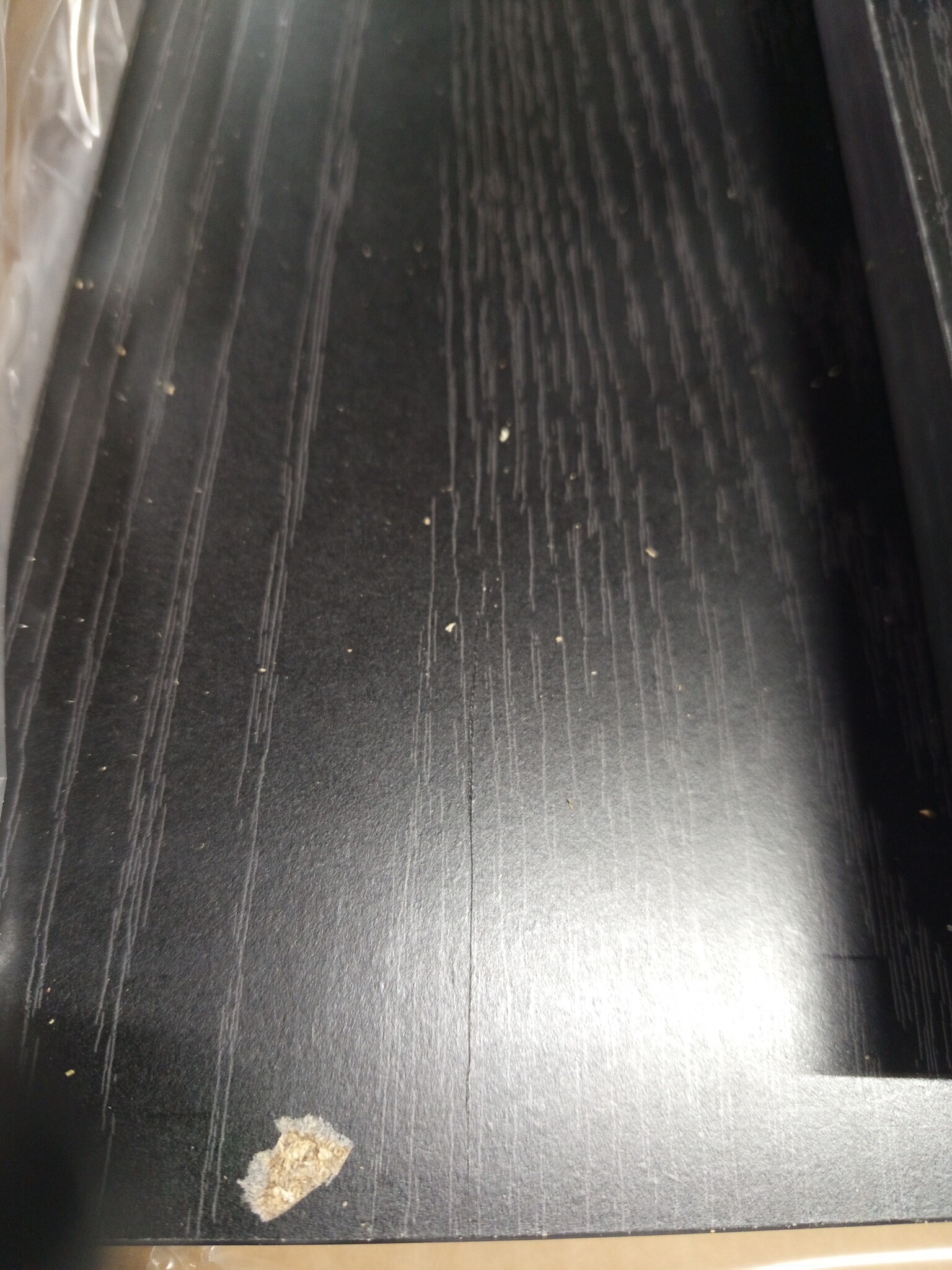 vidaXL Hoofdbord Zwart Eiken Bewerkt hout