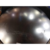 vidaXL Verkeersspiegel voor buiten convex Ø60 cm polycarbonaat zwart