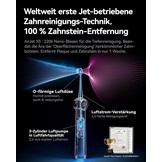 RANVOO Bubble Elektrische tandenborstel/elektrische tandenborstel, verwijdert 100% tandplak, 3 dagen witter, donkergrijs