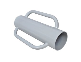 vidaXL Paalstamper met handvatten staal
