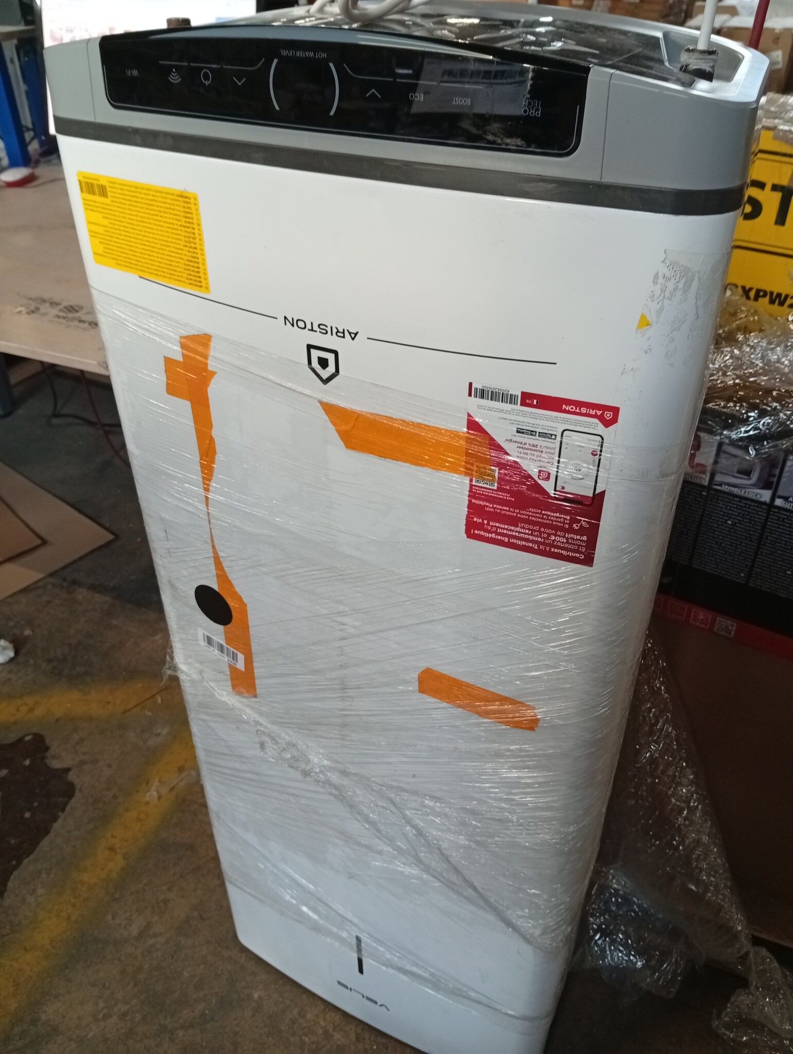 Ariston Velis Evo Dune Dry WiFi Boiler 80 Liter - Wit, Ultra-plat