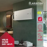 Ariston Velis Evo Dune Dry WiFi Boiler 80 Liter - Wit, Ultra-plat