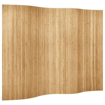 vidaXL Kamerscherm 250x165 cm bamboe natuurlijk