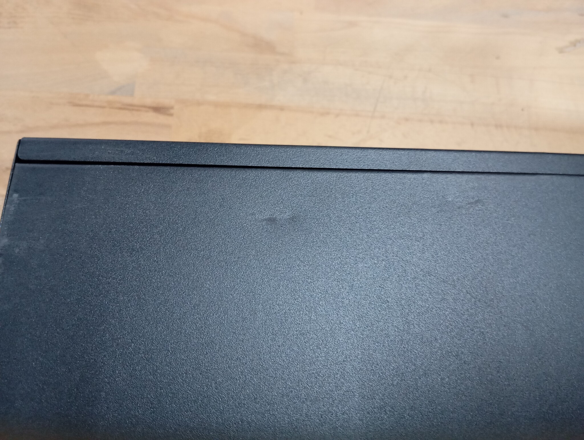 vidaXL Plantenbak 280x40x40 cm koudgewalst staal zwart