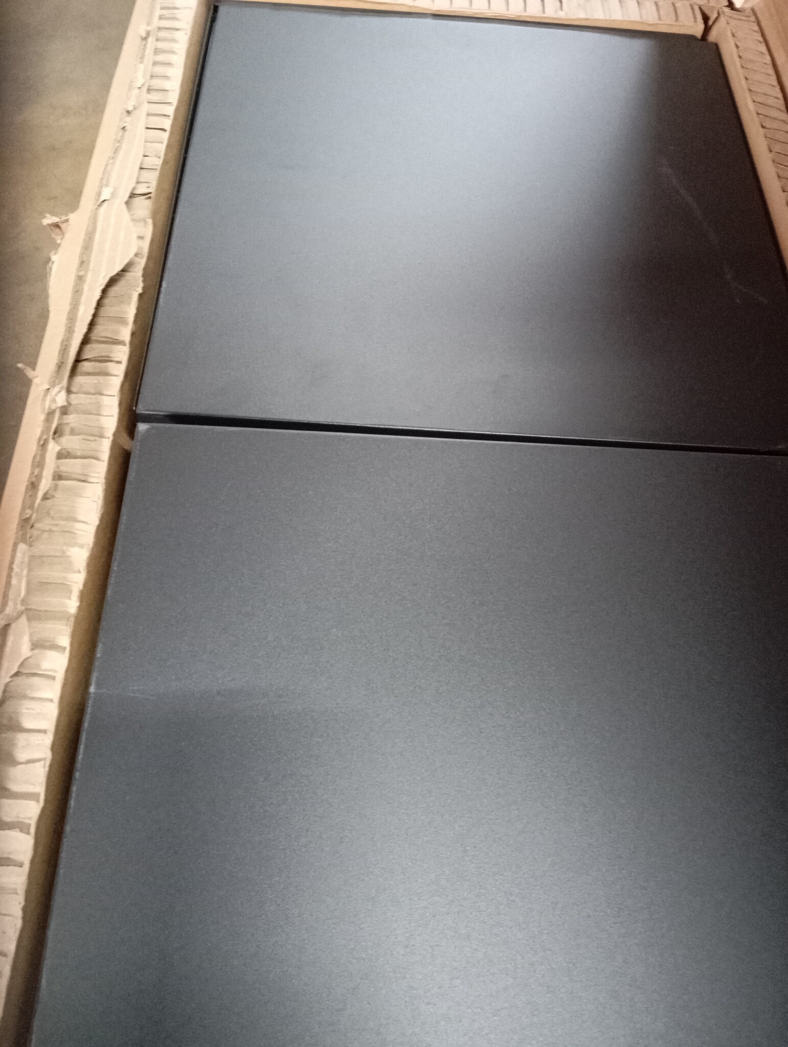 vidaXL Plantenbak 280x40x40 cm koudgewalst staal zwart