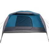 vidaXL Tent met luifel 4-persoons waterdicht blauw